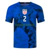 Maillot de Supporter Etats-Unis DEST 2 Extérieur Coupe du Monde 2022 Pour Homme